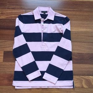 J.Crew striped rugby shirt